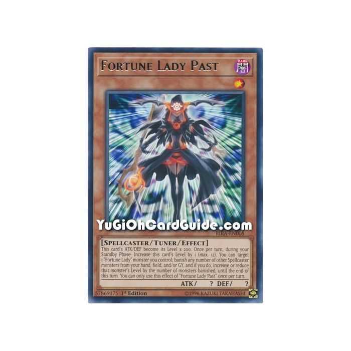 Fortune Lady Past (Rare) – Rising Rampage | Carta YUGIOH en México