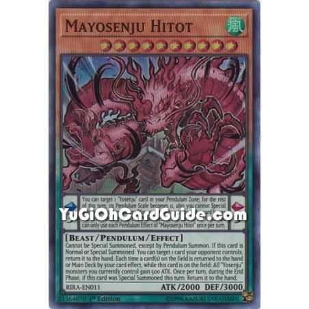 Mayosenju Hitot (Super Rare) – Rising Rampage | Carta YUGIOH en México
