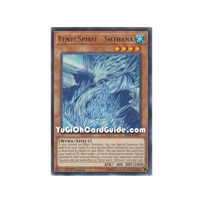 Tenyi Spirit - Shthana (Rare) – Rising Rampage | Carta YUGIOH en México