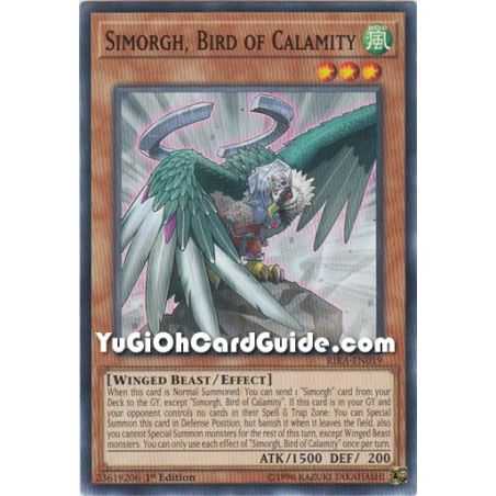 Simorgh, Bird of Calamity (Common) – Rising Rampage | Carta YUGIOH en México
