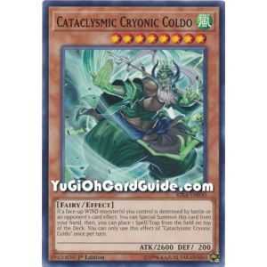 Cataclysmic Cryonic Coldo (Common) – Rising Rampage | Carta YUGIOH en México