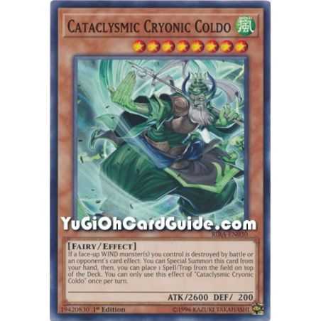 Cataclysmic Cryonic Coldo (Common) – Rising Rampage | Carta YUGIOH en México