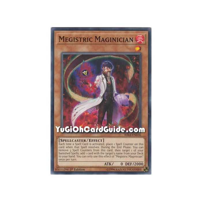 Megistric Maginician (Common) – Rising Rampage | Carta YUGIOH en México
