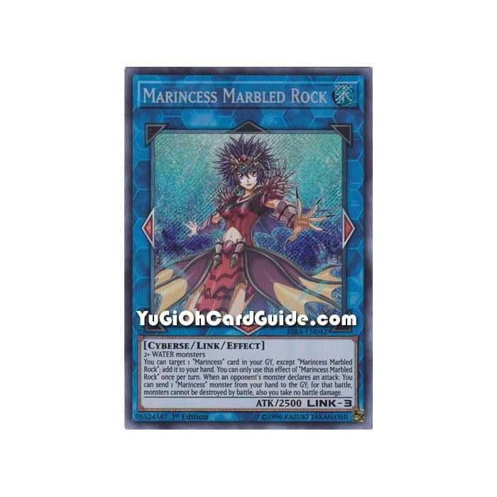 Marincess Marbled Rock (Secret Rare) – Rising Rampage | Carta YUGIOH en México