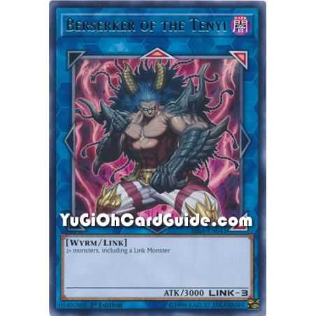 Berserker of the Tenyi (Rare) – Rising Rampage | Carta YUGIOH en México