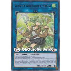 Wynn the Wind Charmer, Verdant (Rare) – Rising Rampage | Carta YUGIOH en México