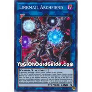 Linkmail Archfiend (Super Rare) – Rising Rampage | Carta YUGIOH en México