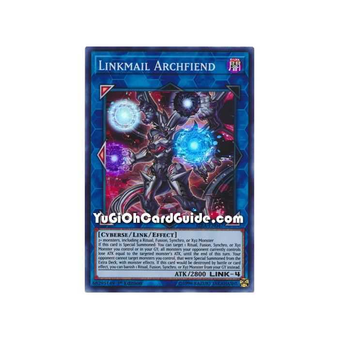 Linkmail Archfiend (Super Rare) – Rising Rampage | Carta YUGIOH en México
