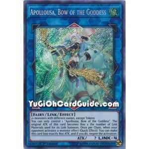 Apollousa, Bow of the Goddess (Secret Rare) – Rising Rampage | Carta YUGIOH en México