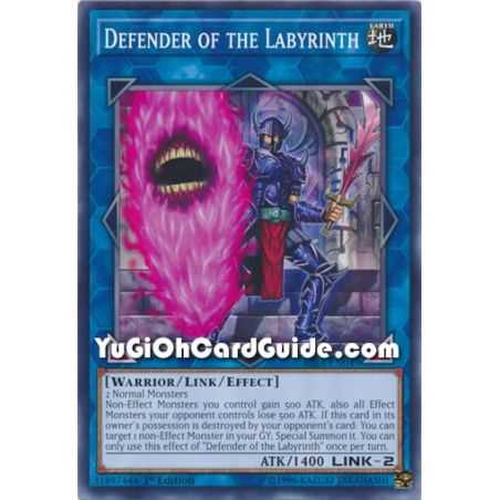 Defender of the Labyrinth (Common) – Rising Rampage | Carta YUGIOH en México