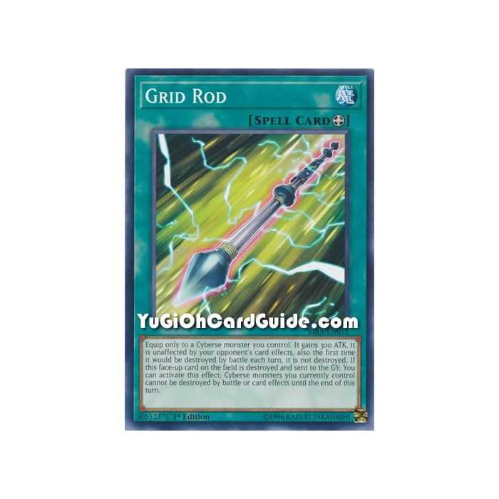 Grid Rod (Common) – Rising Rampage | Carta YUGIOH en México