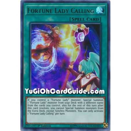 Fortune Lady Calling (Ultra Rare) – Rising Rampage | Carta YUGIOH en México