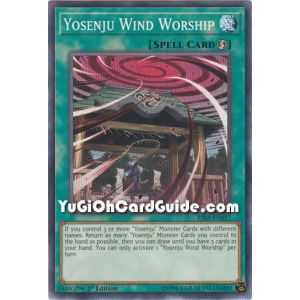 Yosenju Wind Worship (Common) – Rising Rampage | Carta YUGIOH en México