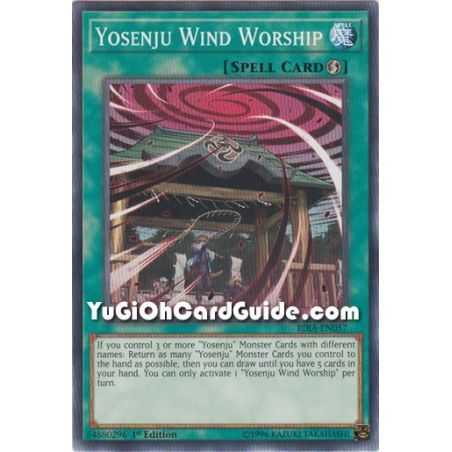 Yosenju Wind Worship (Common) – Rising Rampage | Carta YUGIOH en México