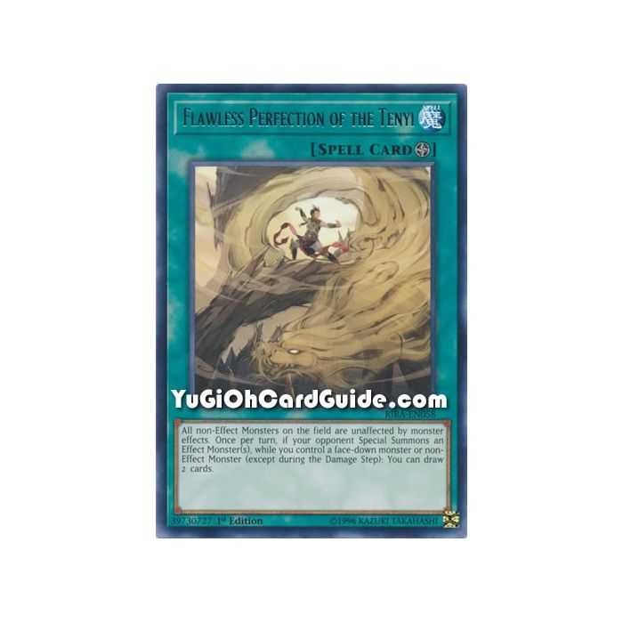 Flawless Perfection of the Tenyi (Rare) – Rising Rampage | Carta YUGIOH en México