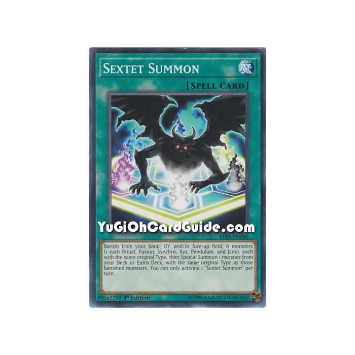 Sextet Summon (Common) – Rising Rampage | Carta YUGIOH en México