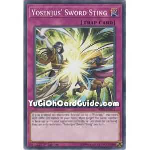 Yosenjus' Sword Sting (Common) – Rising Rampage | Carta YUGIOH en México