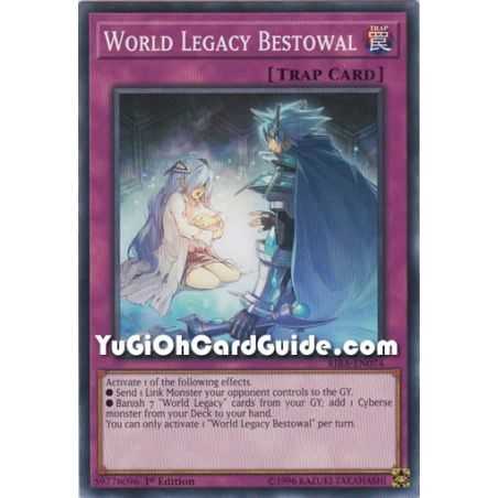 World Legacy Bestowal (Common) – Rising Rampage | Carta YUGIOH en México