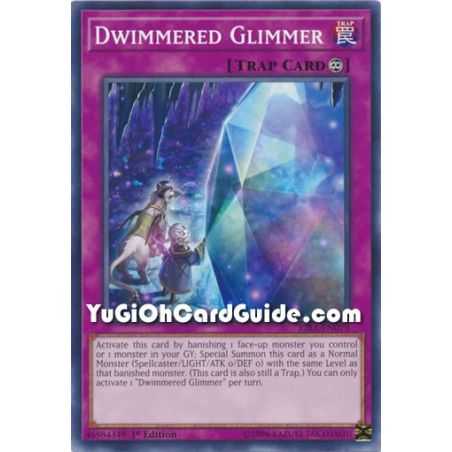 Dwimmered Glimmer (Common) – Rising Rampage | Carta YUGIOH en México