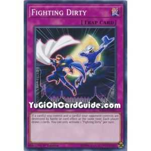 Fighting Dirty (Common) – Rising Rampage | Carta YUGIOH en México