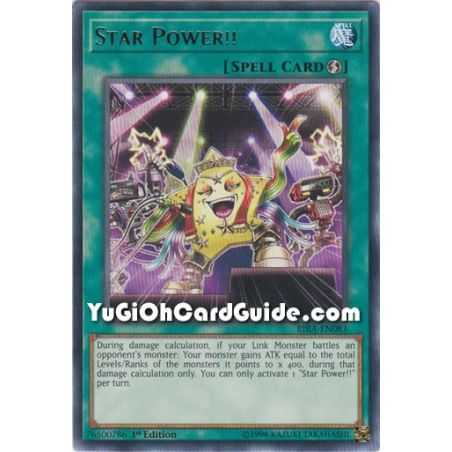 Star Power!! (Rare) – Rising Rampage | Carta YUGIOH en México