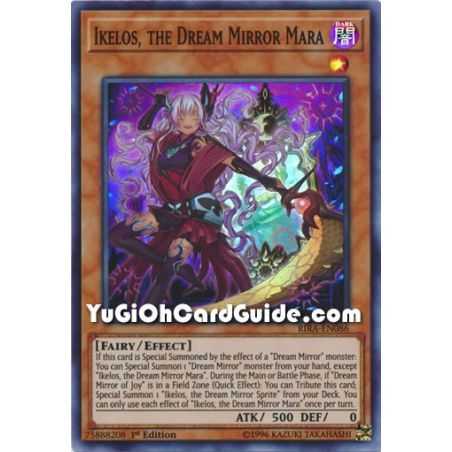 Ikelos, the Dream Mirror Mara (Super Rare) – Rising Rampage | Carta YUGIOH en México
