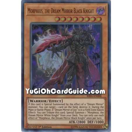 Morpheus, the Dream Mirror Black Knight (Ultra Rare) – Rising Rampage | Carta YUGIOH en México