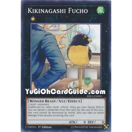 Kikinagashi Fucho (Common) – Rising Rampage | Carta YUGIOH en México