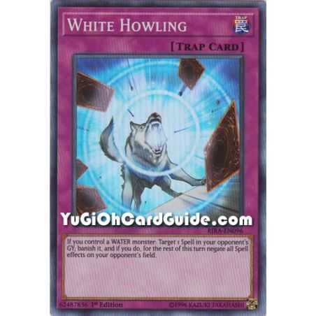 White Howling (Super Rare) – Rising Rampage | Carta YUGIOH en México