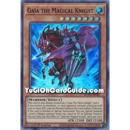 Gaia the Magical Knight (Super Rare) – Rise of the Duelist | Carta YUGIOH en México