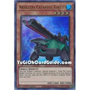 Artillery Catapult Turtle (Ultra Rare) – Rise of the Duelist | Carta YUGIOH en México