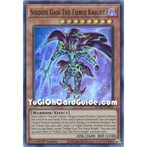 Soldier Gaia The Fierce Knight (Super Rare) – Rise of the Duelist | Carta YUGIOH en México