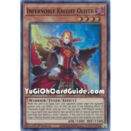 Infernoble Knight Oliver (Super Rare) – Rise of the Duelist | Carta YUGIOH en México