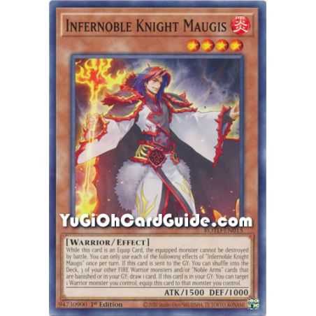 Infernoble Knight Maugis (Common) – Rise of the Duelist | Carta YUGIOH en México