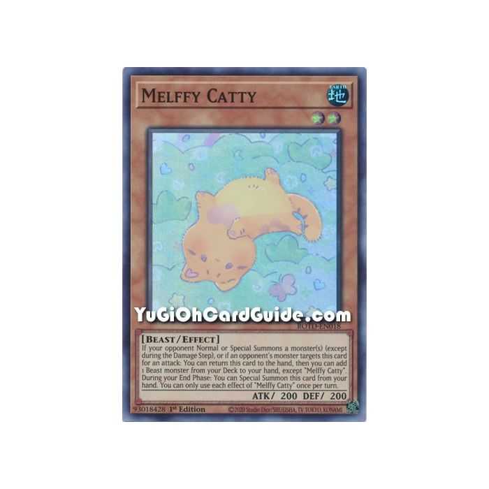 Melffy Catty (Super Rare) – Rise of the Duelist | Carta YUGIOH en México
