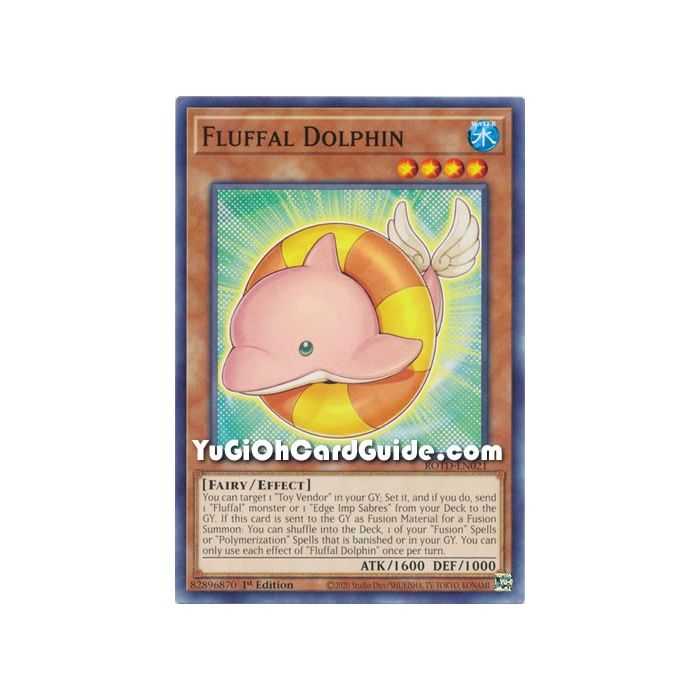 Fluffal Dolphin (Common) – Rise of the Duelist | Carta YUGIOH en México