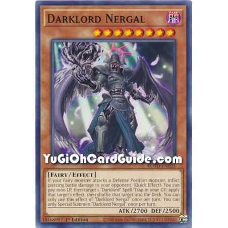 Darklord Nergal (Common) – Rise of the Duelist | Carta YUGIOH en México