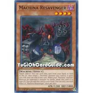 Machina Resavenger (Common) – Rise of the Duelist | Carta YUGIOH en México