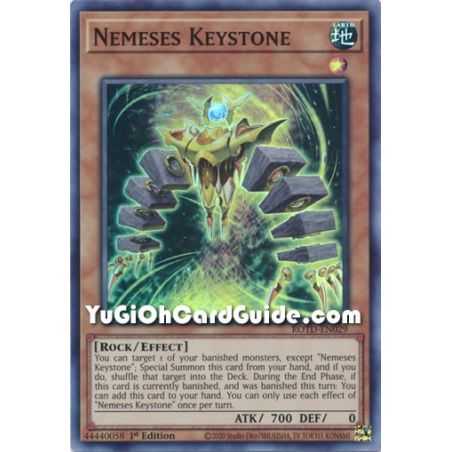Nemeses Keystone (Super Rare) – Rise of the Duelist | Carta YUGIOH en México