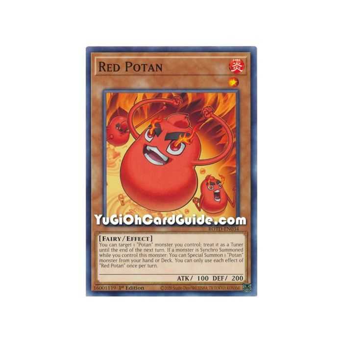 Red Potan (Common) – Rise of the Duelist | Carta YUGIOH en México