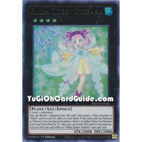 Rikka Queen Strenna (Ultra Rare) – Rise of the Duelist | Carta YUGIOH en México