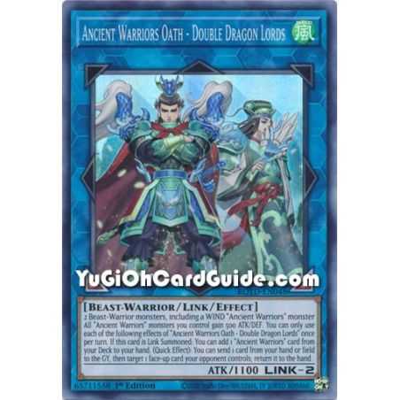 Ancient Warriors Oath - Double Dragon Lords – Rise of the Duelist | Carta YUGIOH en México