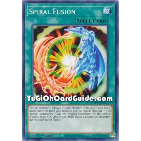 Spiral Fusion (Common) – Rise of the Duelist | Carta YUGIOH en México