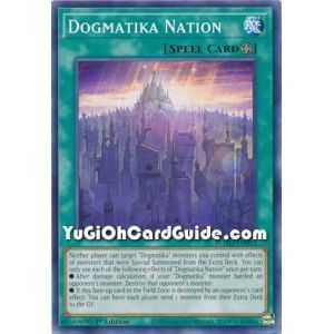 Dogmatika Nation (Common) – Rise of the Duelist | Carta YUGIOH en México