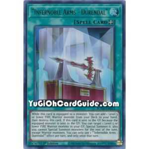 "Infernoble Arms - Durendal" (Ultra Rare) – Rise of the Duelist | Carta YUGIOH en México