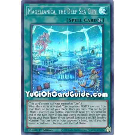 Magellanica, the Deep Sea City (Super Rare) – Rise of the Duelist | Carta YUGIOH en México