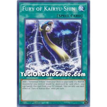 Fury of Kairyu Shin (Common) – Rise of the Duelist | Carta YUGIOH en México