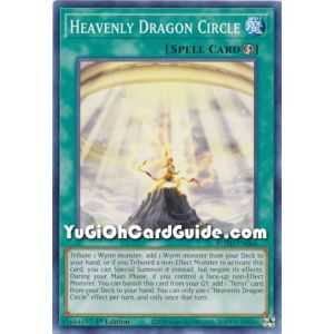 Heavenly Dragon Circle (Common) – Rise of the Duelist | Carta YUGIOH en México