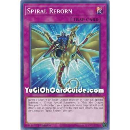 Spiral Reborn (Common) – Rise of the Duelist | Carta YUGIOH en México