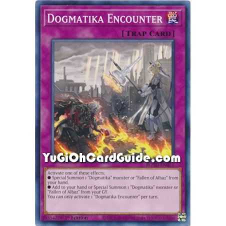 Dogmatika Encounter (Common) – Rise of the Duelist | Carta YUGIOH en México